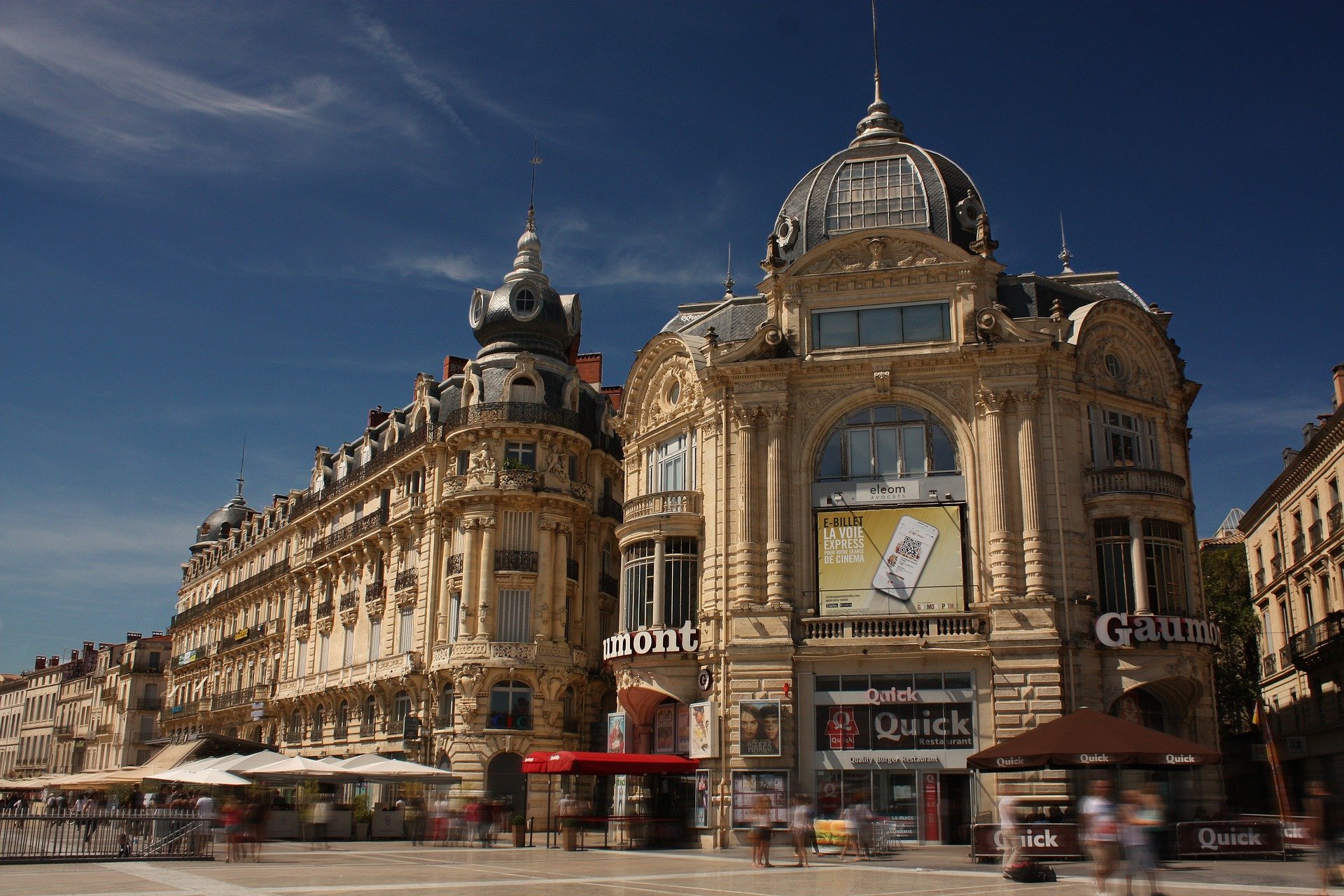 Montpellier place de la comedie